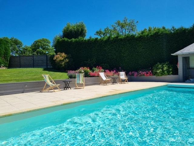 Bed and Breakfast Auge Horizon Saint-Benoit-d'Hebertot Exterior foto